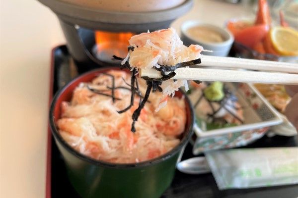 ”ととのう”極上体験！【1日12食限定】カニ御膳 × 展望風呂の贅沢セット