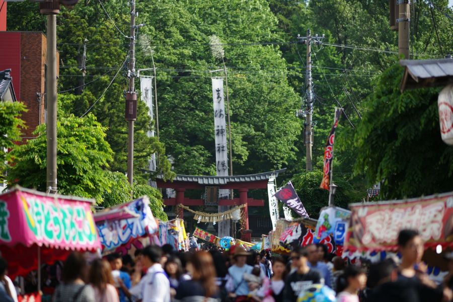 青海神社春季祭礼（加茂まつり）