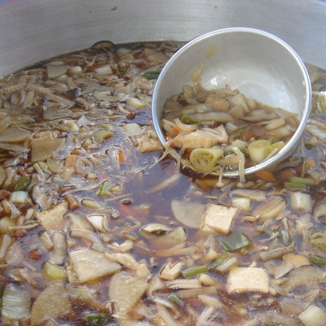 南魚沼産コシヒカリ おにぎり＆きのこ汁まつり