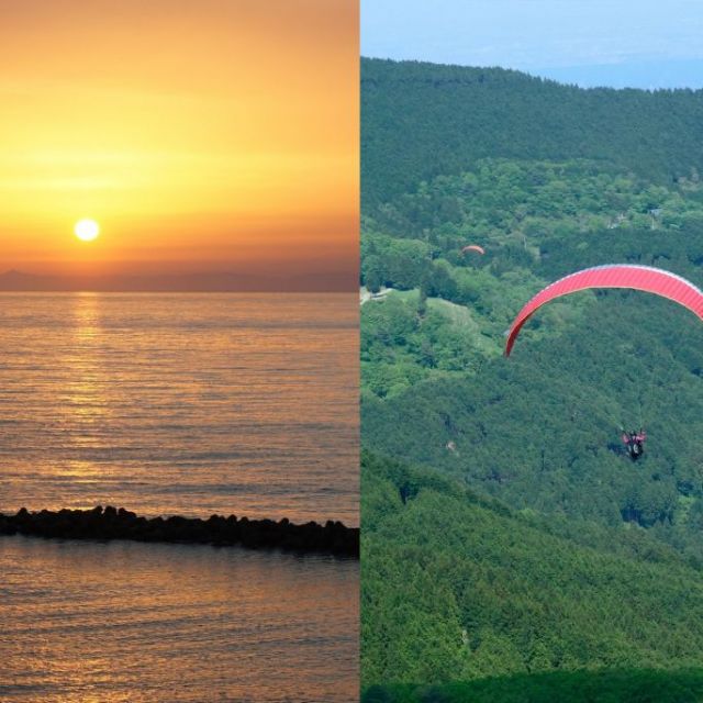 海と山、地ビールと温泉、アクティブに楽しむ欲張りコース