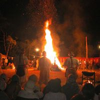 木津薬師火祭り