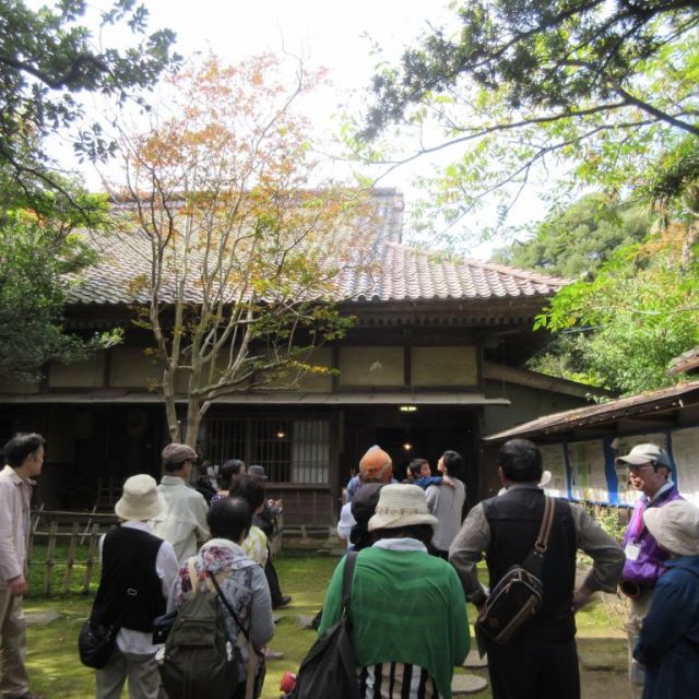 中原邸　秋の一般公開とまち歩き