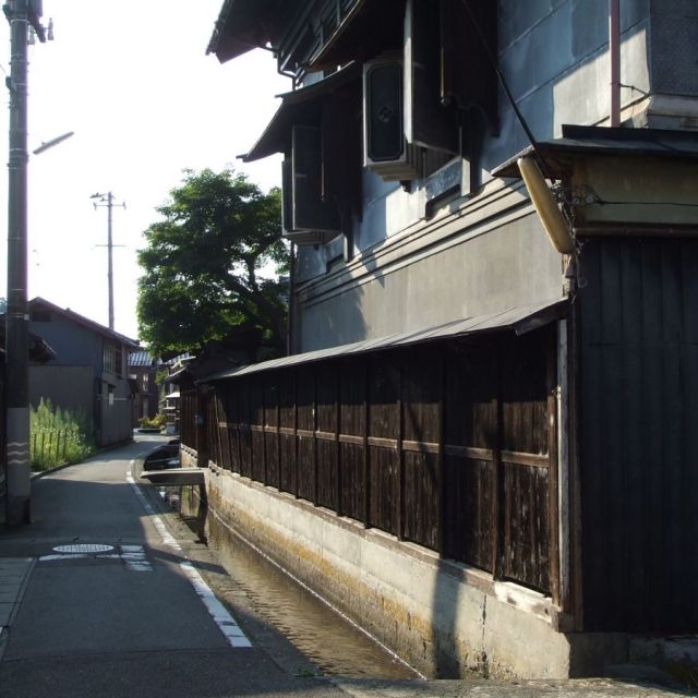 江川沿い