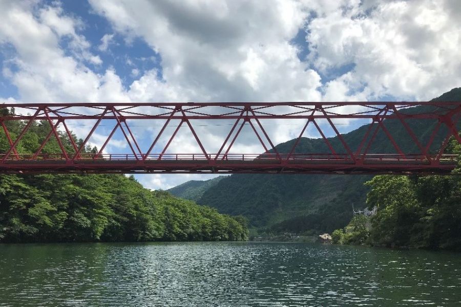 関川村の堤防・橋・アーチ橋