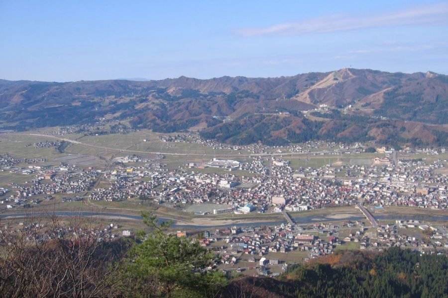 坂戸山より