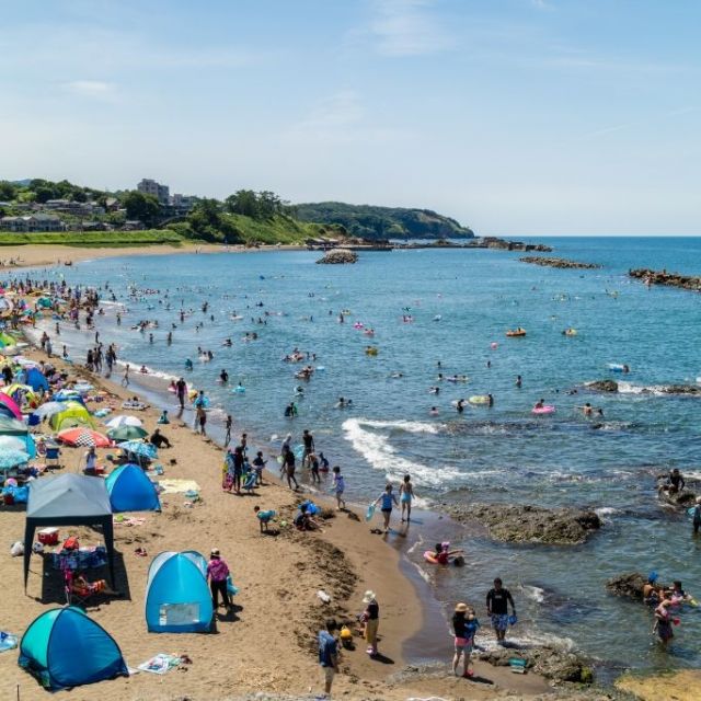 鯨波海水浴場