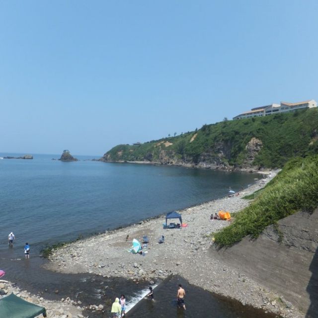 青海川海水浴場
