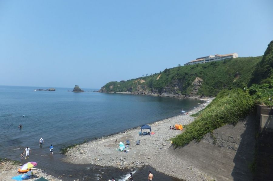 青海川海水浴場