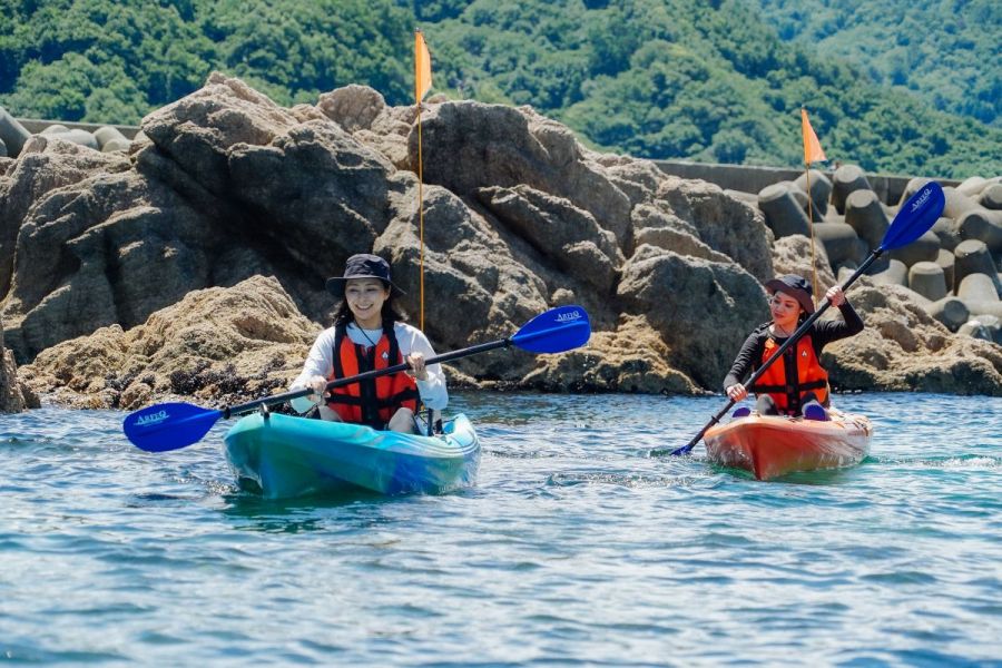 笹川流れでシーカヤック体験 新潟の体験 公式 新潟県のおすすめ観光 旅行情報 にいがた観光ナビ