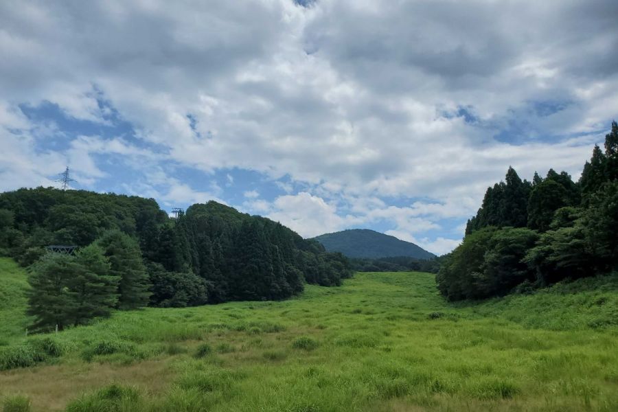 麓からの眺め