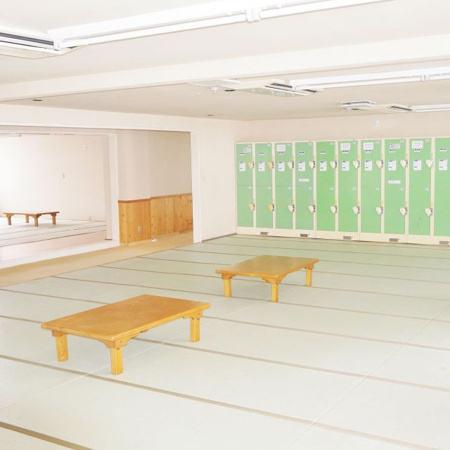 無料休憩室完備