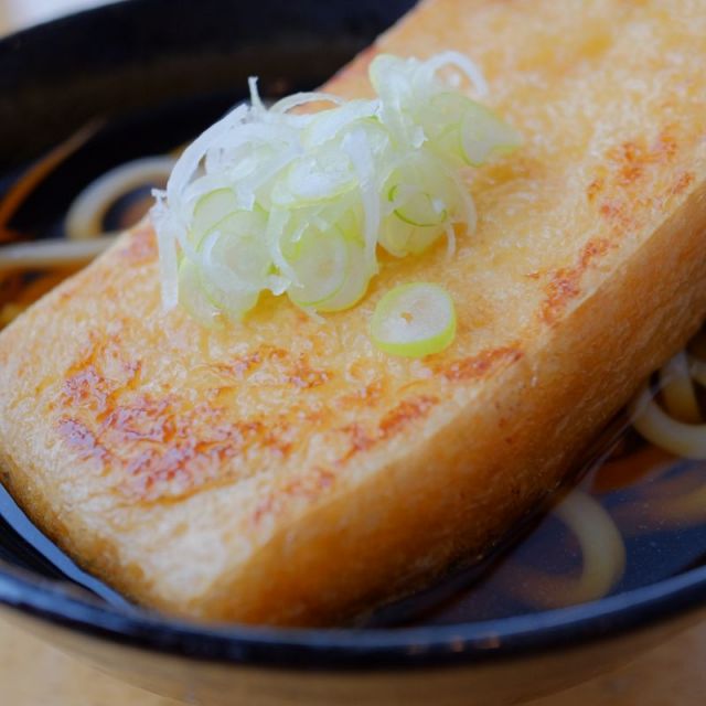 栃尾の油揚げうどん