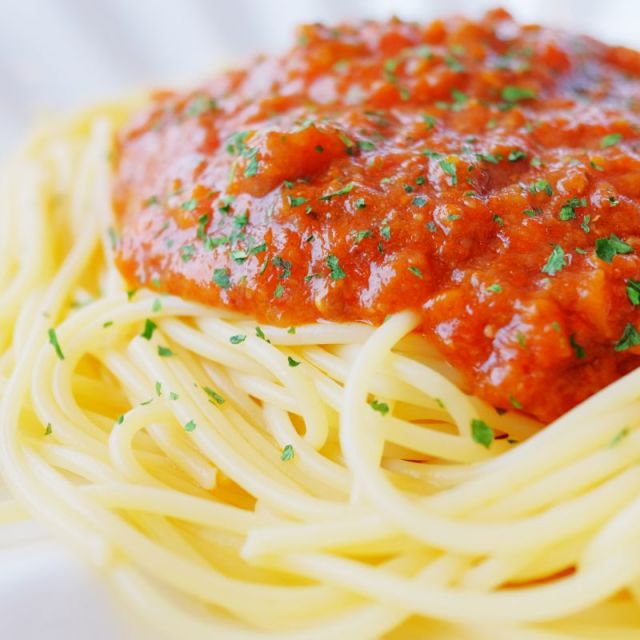 ミートソーススパゲティ