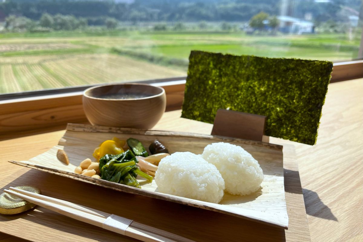 新潟おにぎりの最高峰！塩沢産コシヒカリの塩むすびに舌鼓「FARM FRONT SEKI NOEN」／南魚沼市