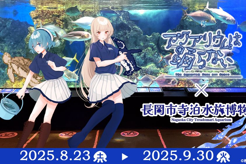 本県在住作家が一人で作ったゲーム「アクアリウムは踊らない」コラボイベントが寺泊水族博物館で開催！／長岡市