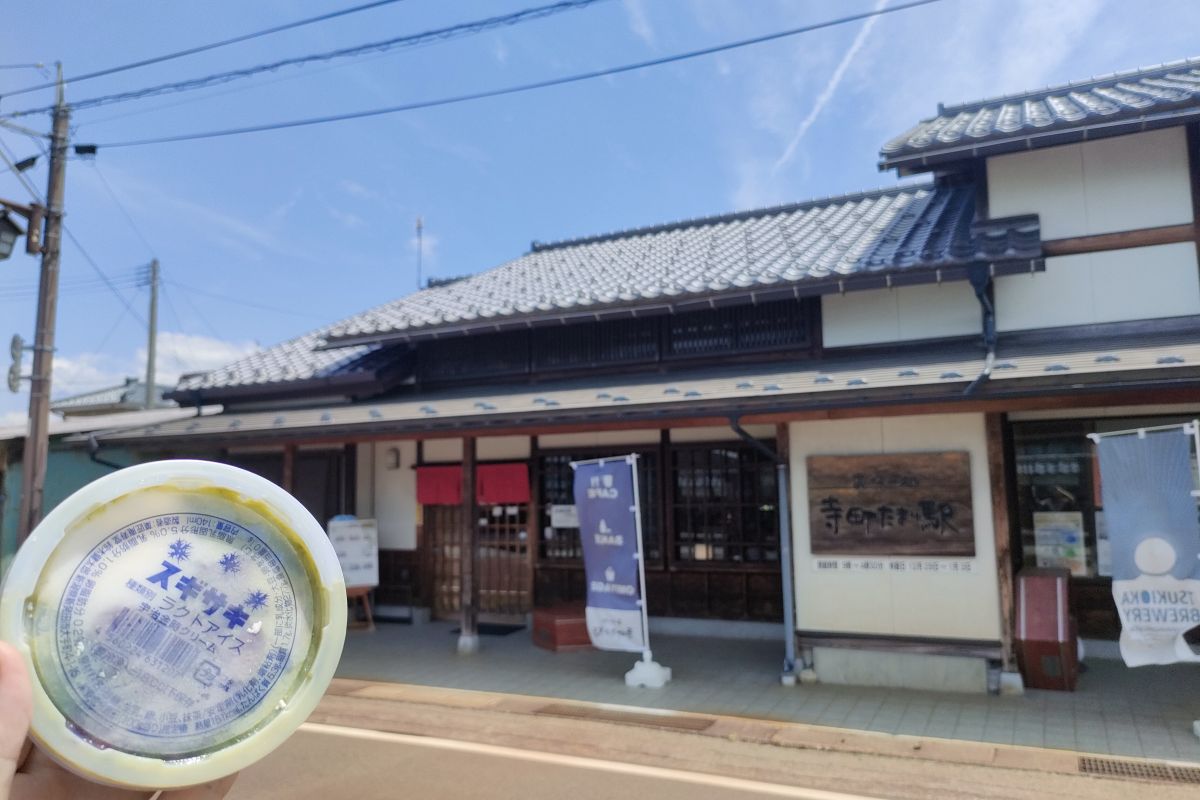 新発田を知れちゃうお休み処「寺町たまり駅」！「菓匠庵 寿堂」が引き継いだソウルフード「スギサキのアイス」も！／新発田市
