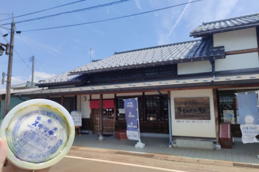 新発田を知れちゃうお休み処「寺町たまり駅」！「菓匠庵 寿堂」が引き継いだソウルフード「スギサキのアイス」も！／新発田市