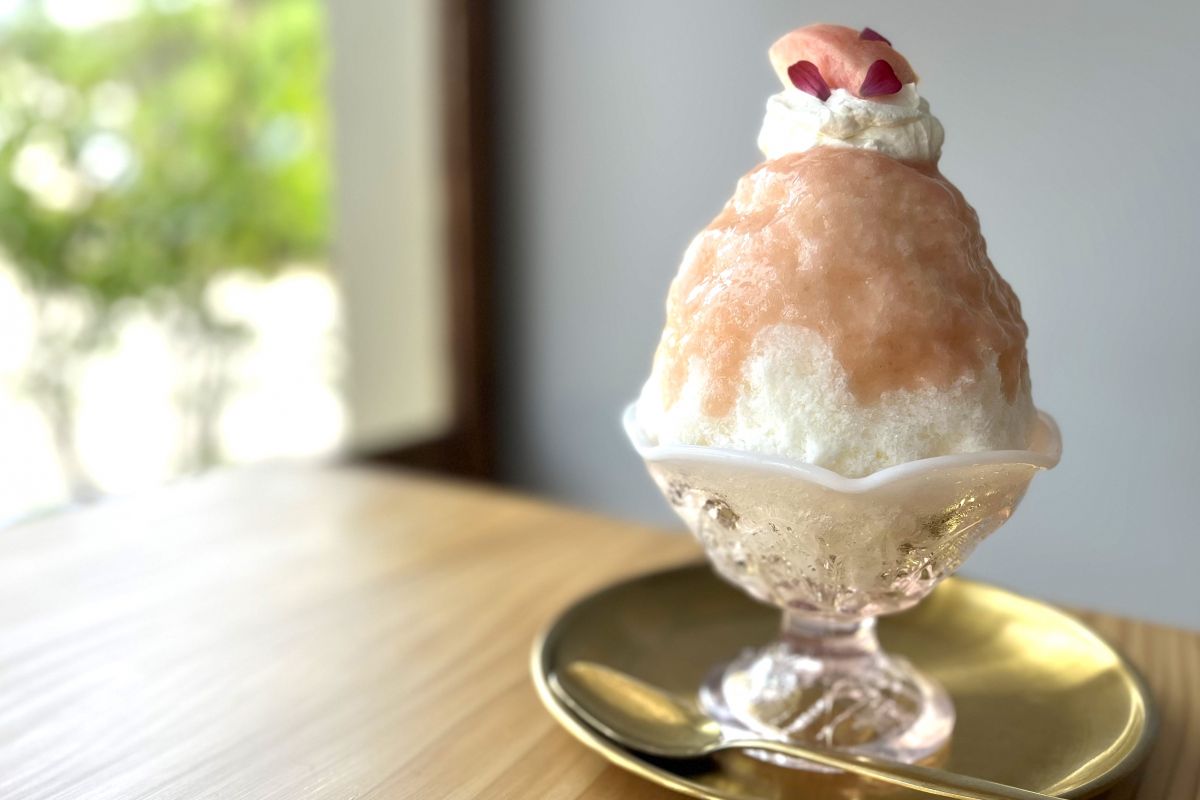 フルーツ王国と呼ばれる町で、ひときわ人気を博す「団吉氷店」／新潟市