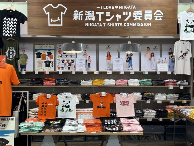 新潟Tシャツ委員会　販売店一覧