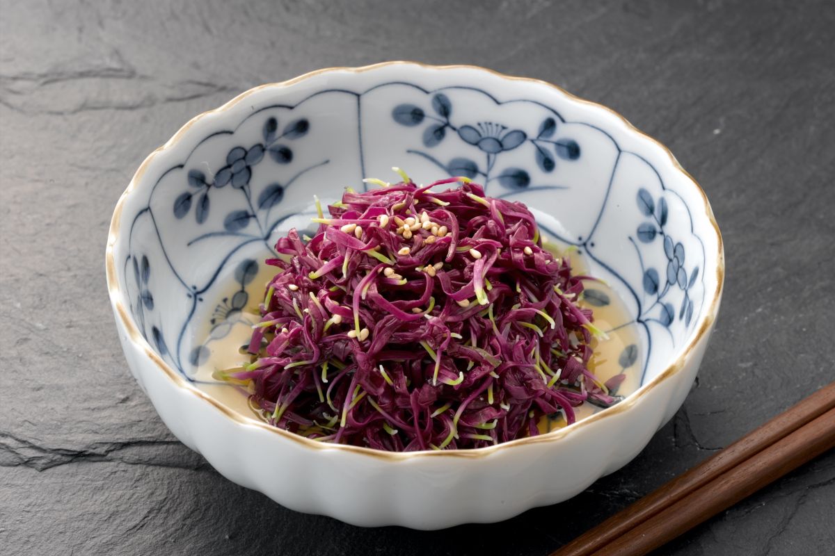 【食】新潟名物！食べられる菊「かきのもと」