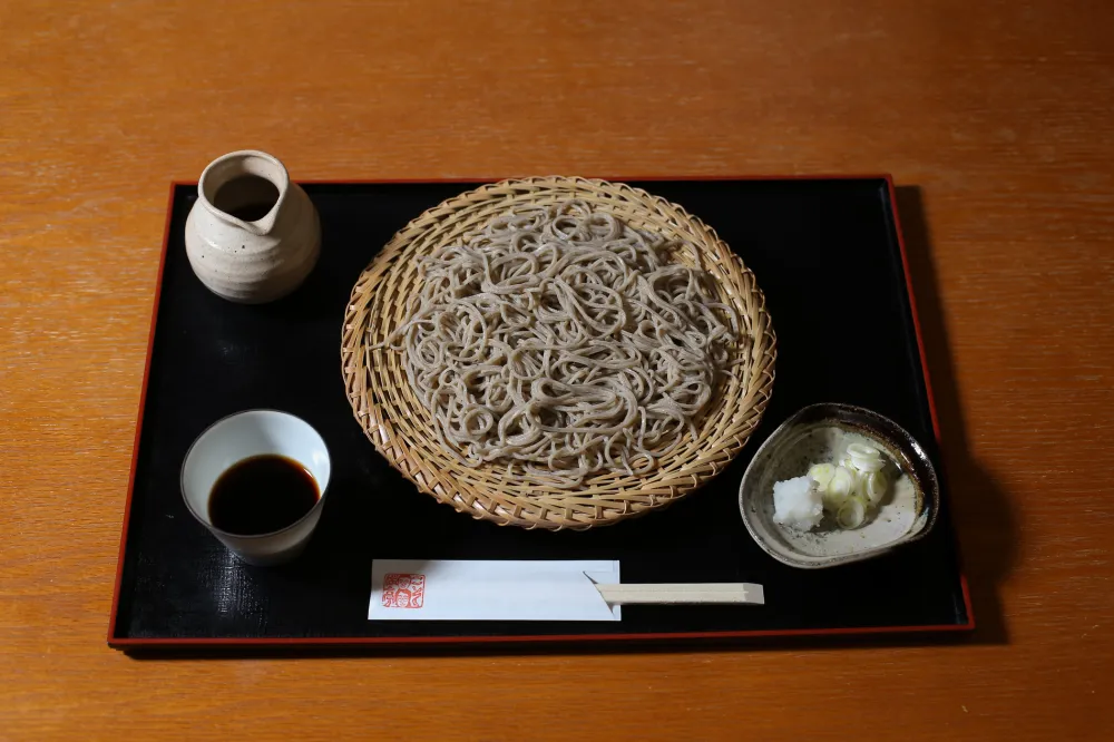 手挽きざる蕎麦