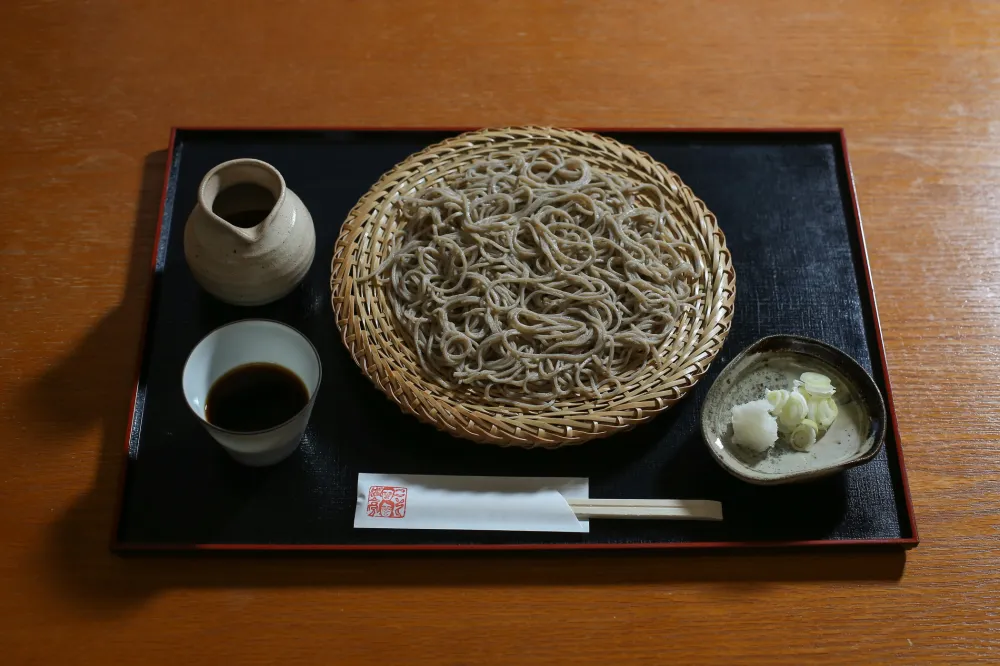手挽きざる蕎麦