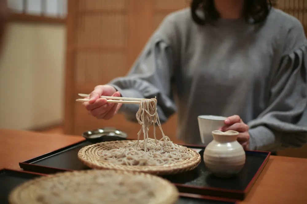 手挽きざる蕎麦
