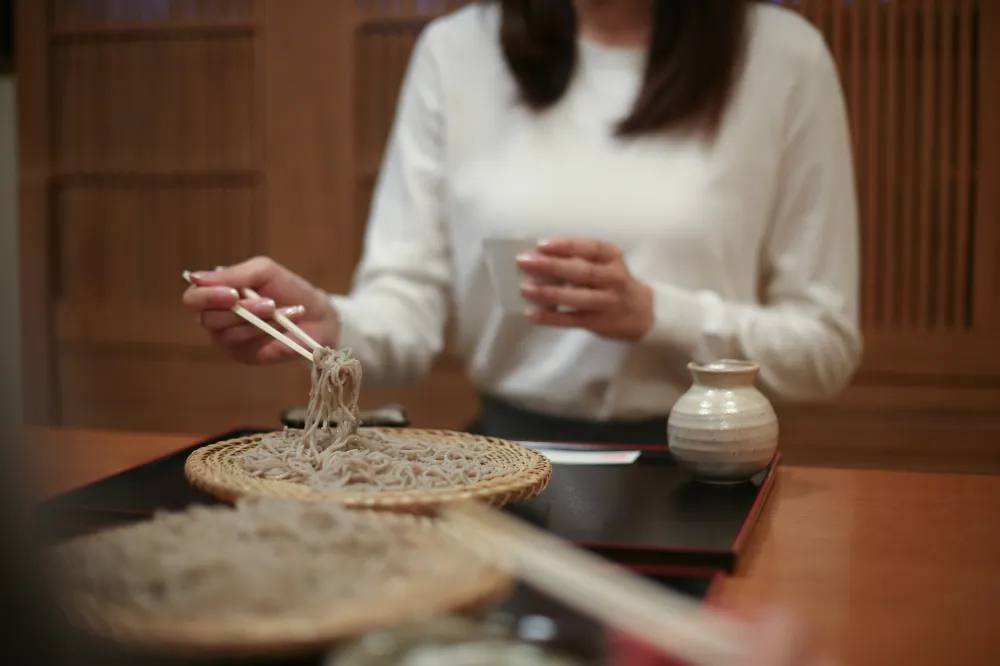手挽きざる蕎麦