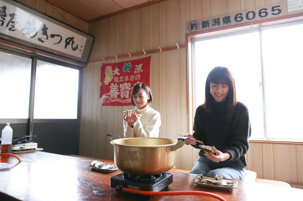 あきつ丸の牡蠣