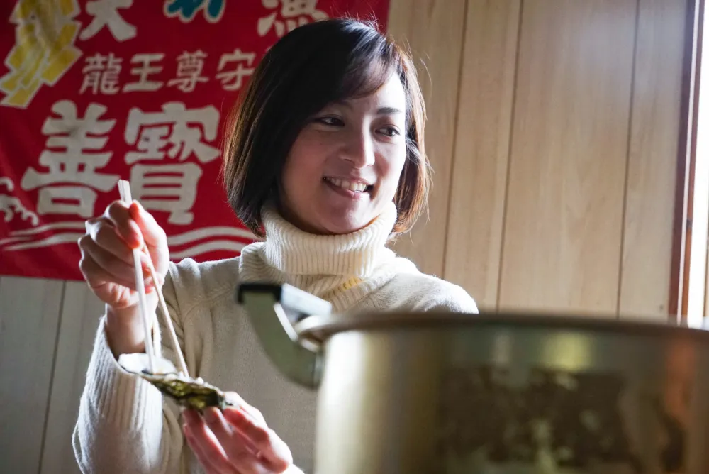 あきつ丸の牡蠣
