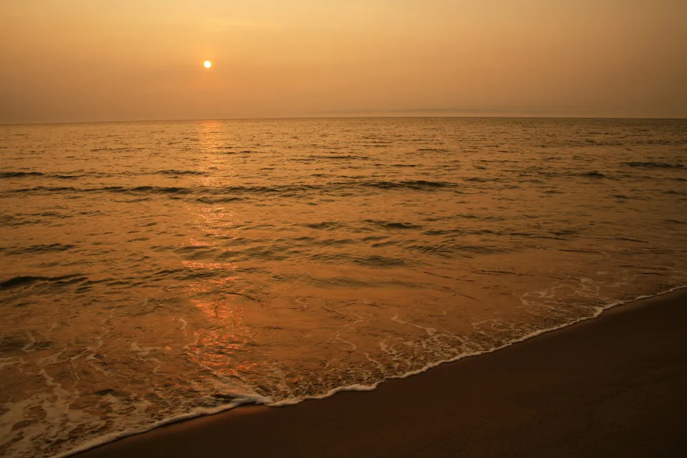 寺泊の夕日