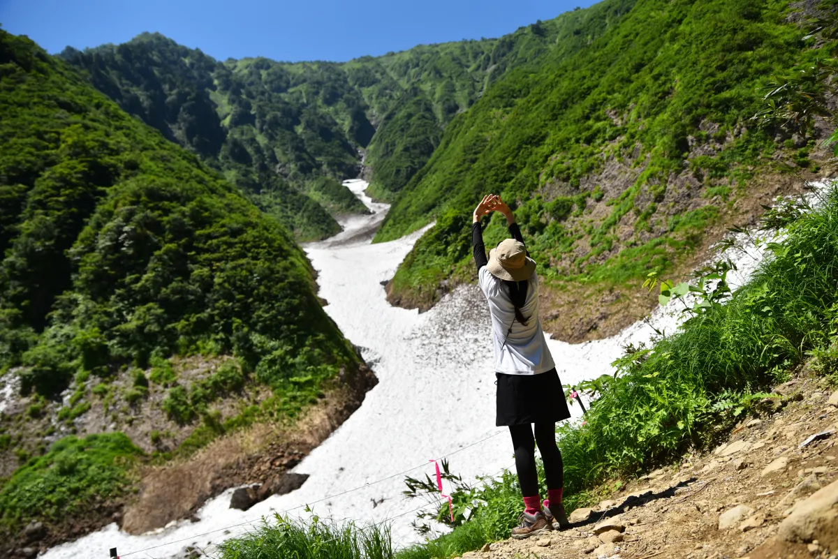夏に行きたい癒しの絶景!緑と雪の絶景スポット