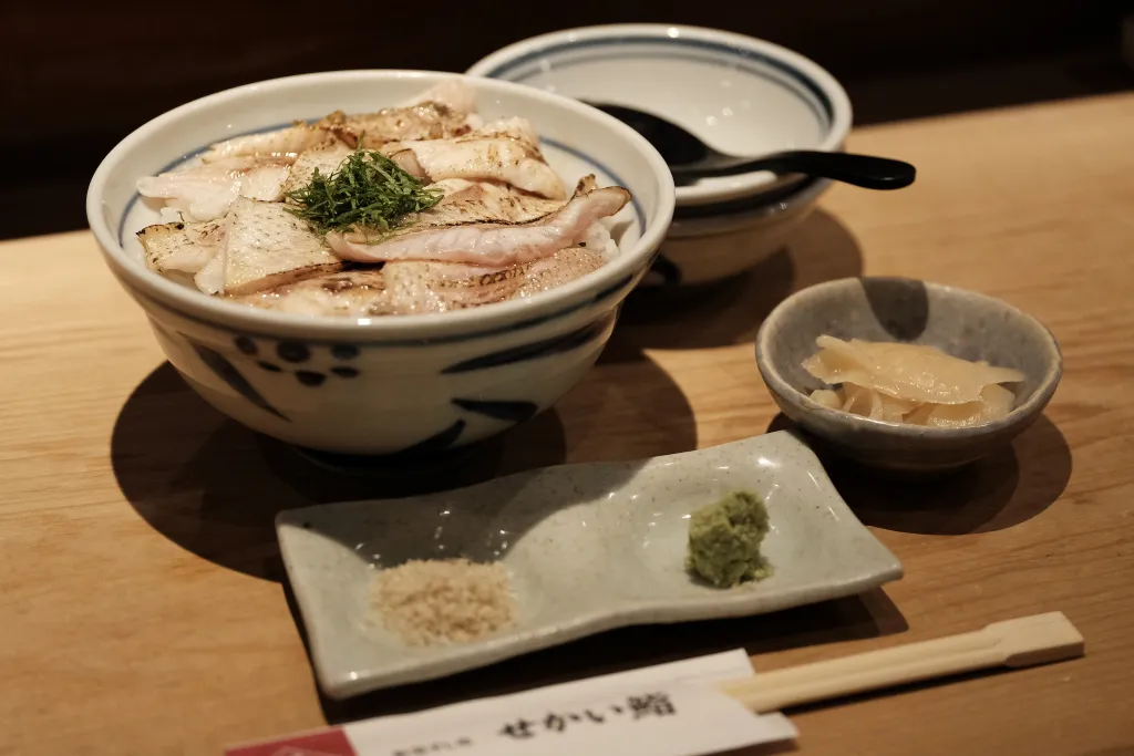 のどぐろ炙り丼