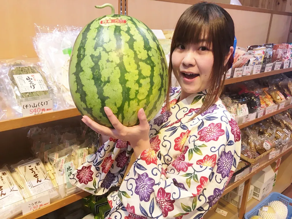 浴衣で行く！道の駅　越後川口あぐりの里