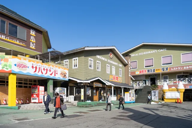 日本海フィッシャーマンズケープで柏崎のご当地グルメを堪能/柏崎市