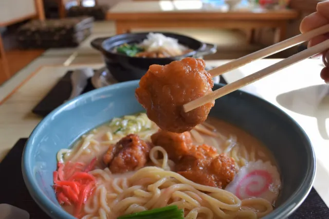 昔ながらの大衆食堂「福よせ」/胎内市