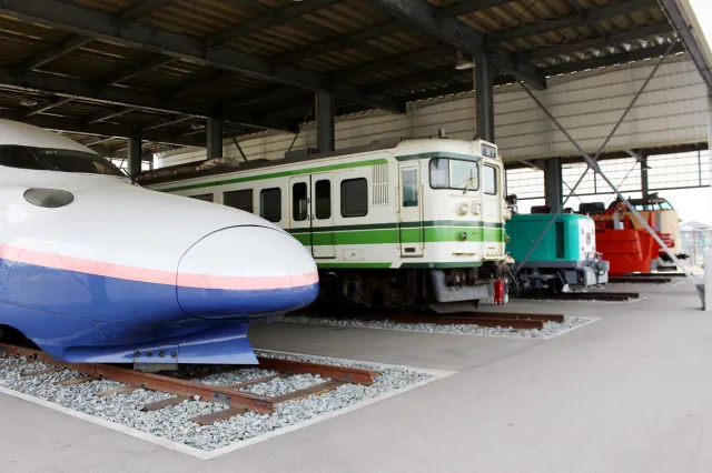 「新潟市新津鉄道資料館」で「Maxとき」と再会!/新潟市