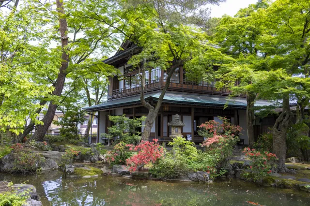 映画『峠 最後のサムライ』のロケ地をめぐってサムライ気分を満喫No.5 オオクラ見晴台・朝日山古戦場・西脇邸/小千谷市