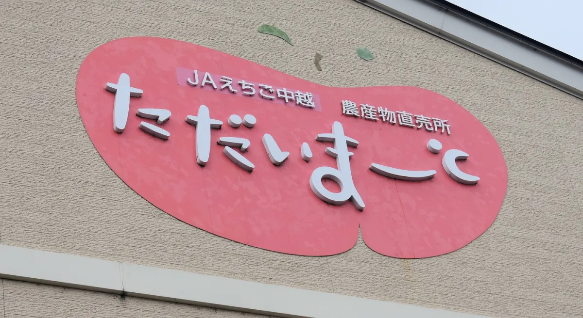 国道８号線沿い農産物直売所「ただいまーと」／三条市