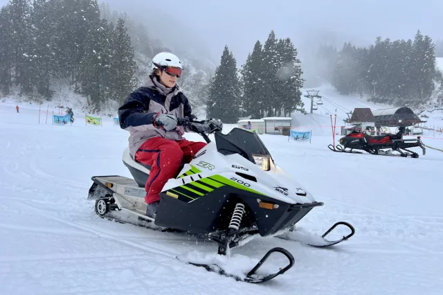 NASPAスキーガーデンで人気のスノーアクティビティを体験!/湯沢町