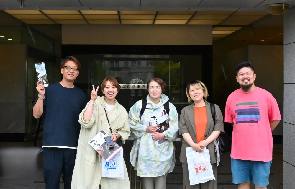 熱き料理人＆食の女神とゆく！　まるで大人の社会科見学、新潟シティガイドで巡るまち歩き／新潟市
