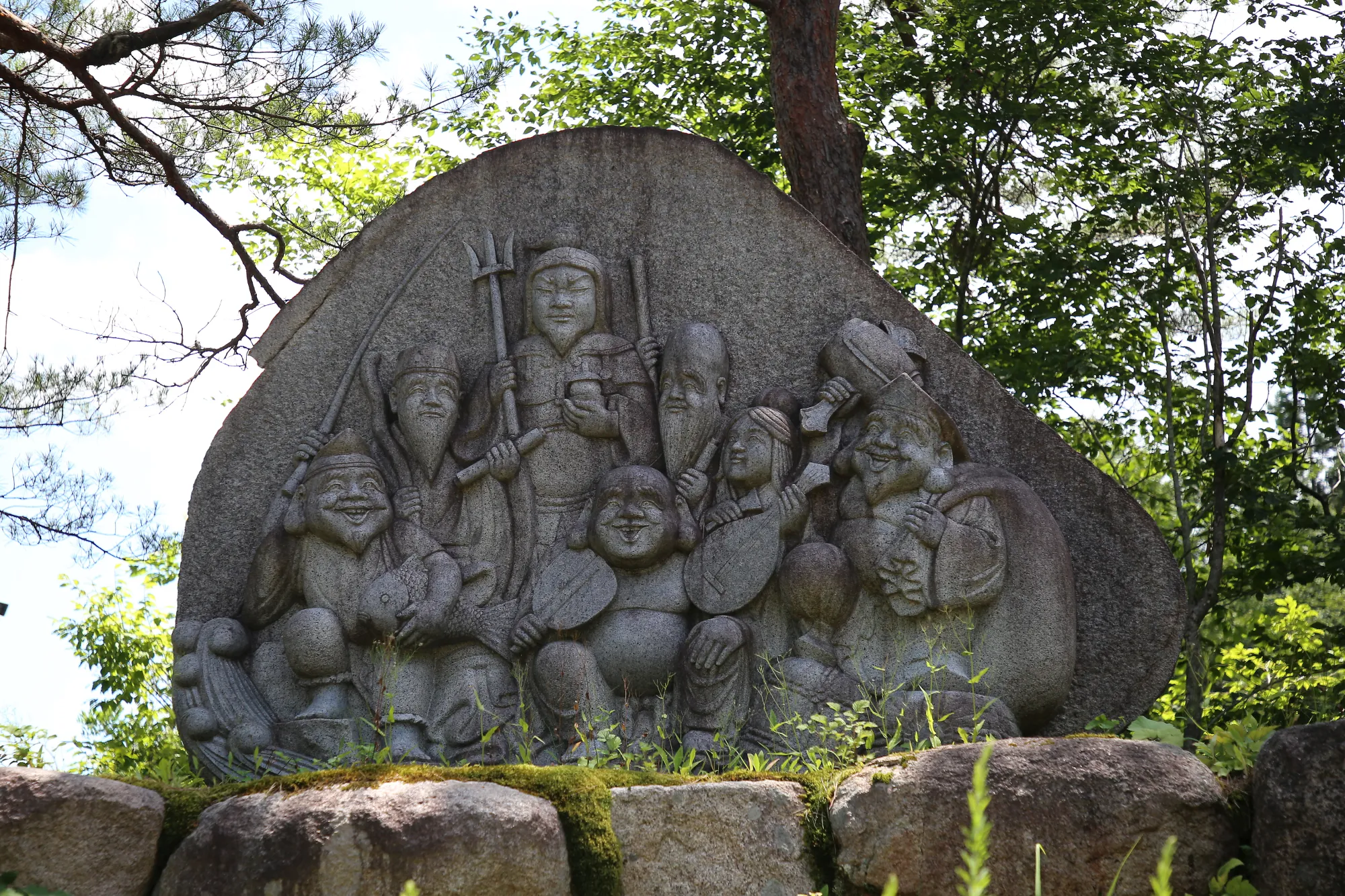 幸運をゲット？隠れ里で神々と出会う「七福神めぐり」／阿賀町