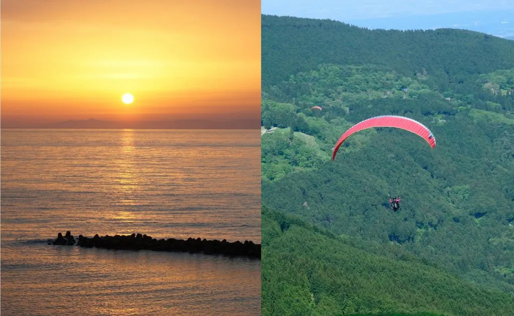 海と山、地ビールと温泉、アクティブに楽しむ欲張りコース