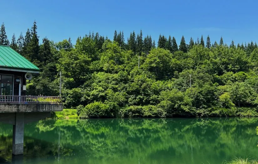 Route7 只見線とお池の女神を眺める45km