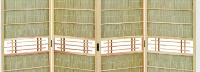 屏風の製作現場見学と組子の組立体験
