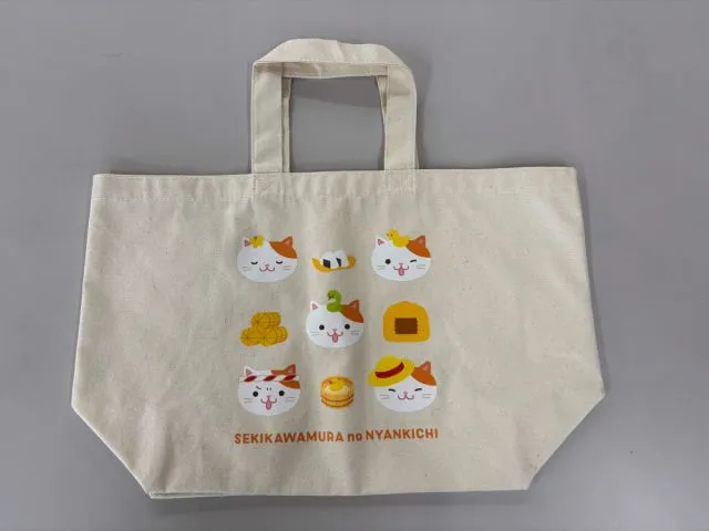 にゃん吉のトートバッグが出来ました！！