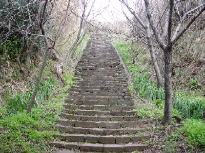 石段(椎谷観音)