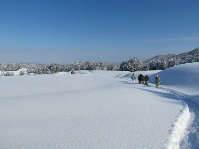 雪原（長岡市栃尾地域）