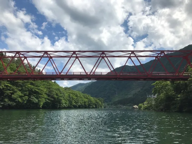 関川村の堤防・橋・アーチ橋