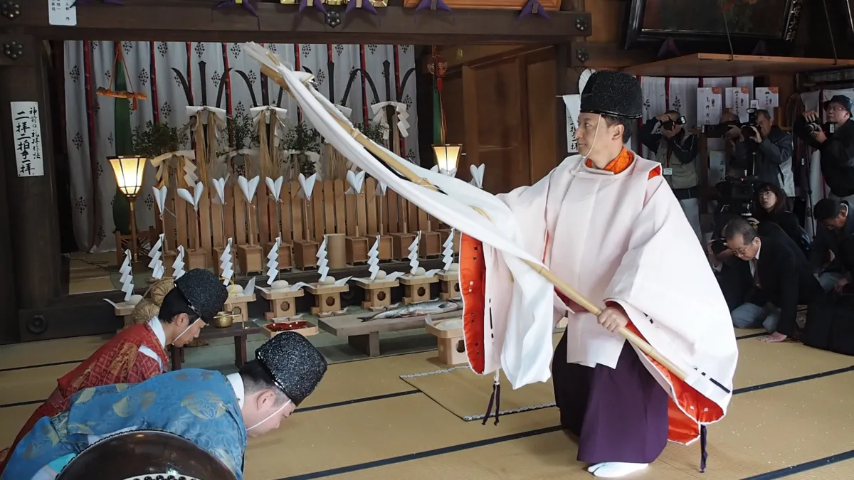 金峯神社王神祭